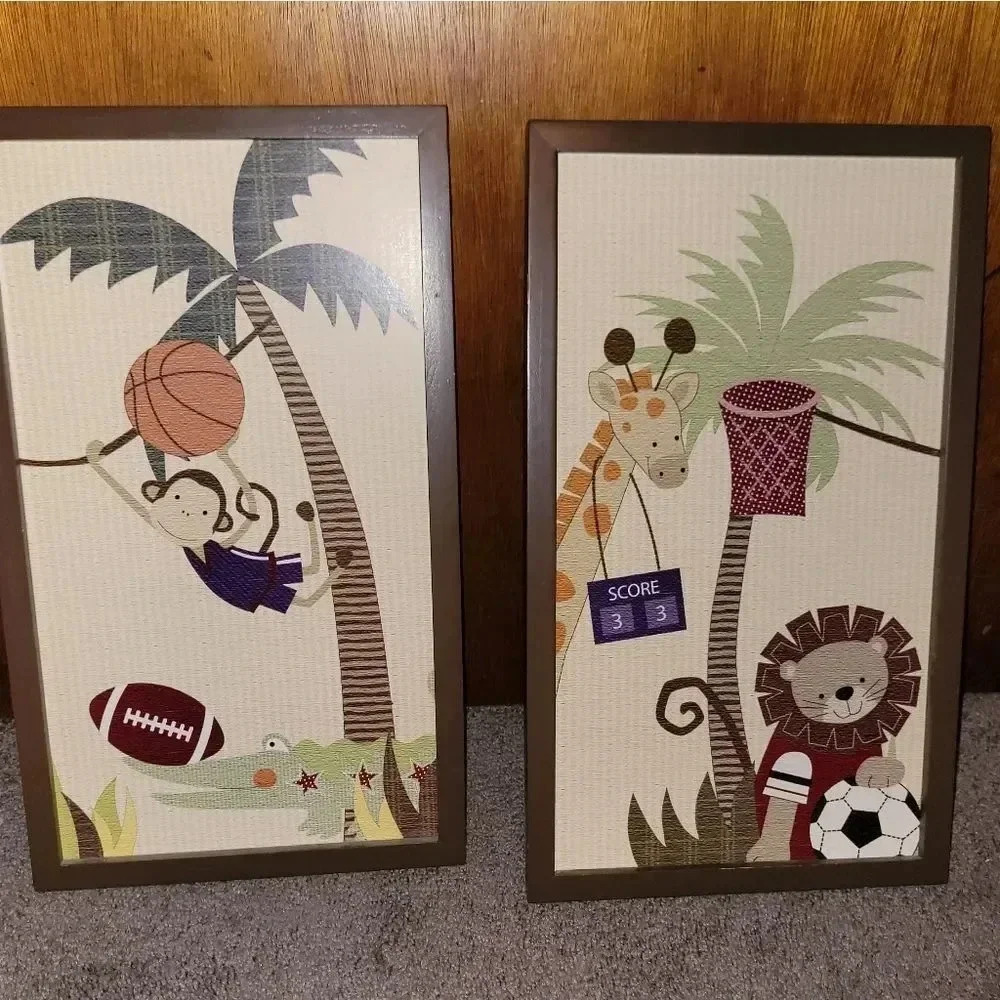 Lambs of Ivory Nursery decor set #2